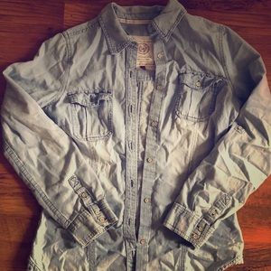 Denim Long Sleeve Shirt